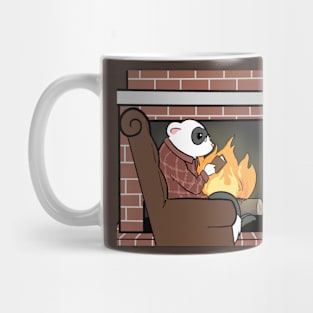 Fireside Ferret Mug